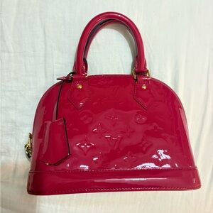 Louis Vuitton Red Alma BB